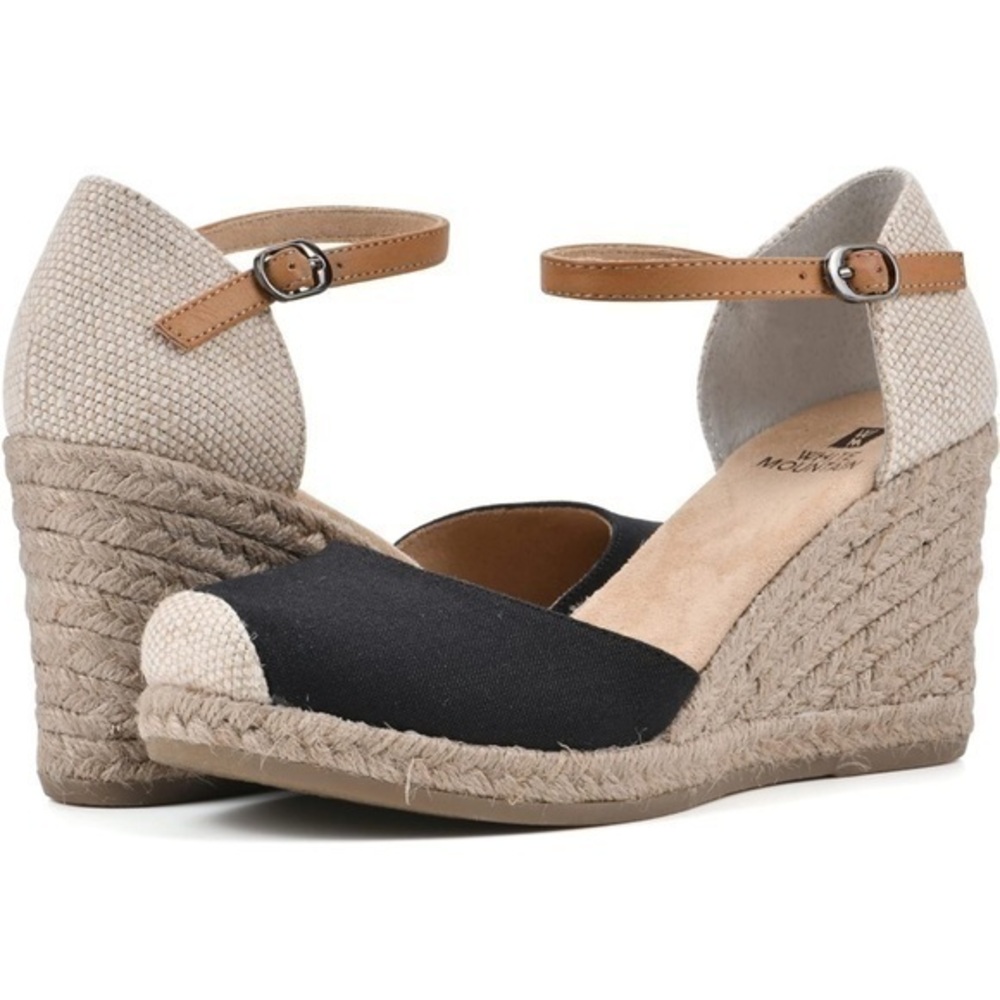 WHITE MOUNTAIN Women's Mamba Espadrille Wedge Sandal